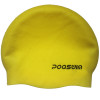 Poqswim Seamless and Wrinkle Free Silicone Solid Swim Cap